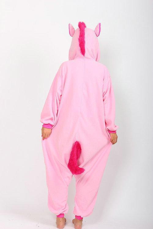 BuyPink Unicorn Onesies Kigurumi Adult Animal Costume Pajamas Now Cheaper With 3 - 5 Days Ship - PajamasBuy