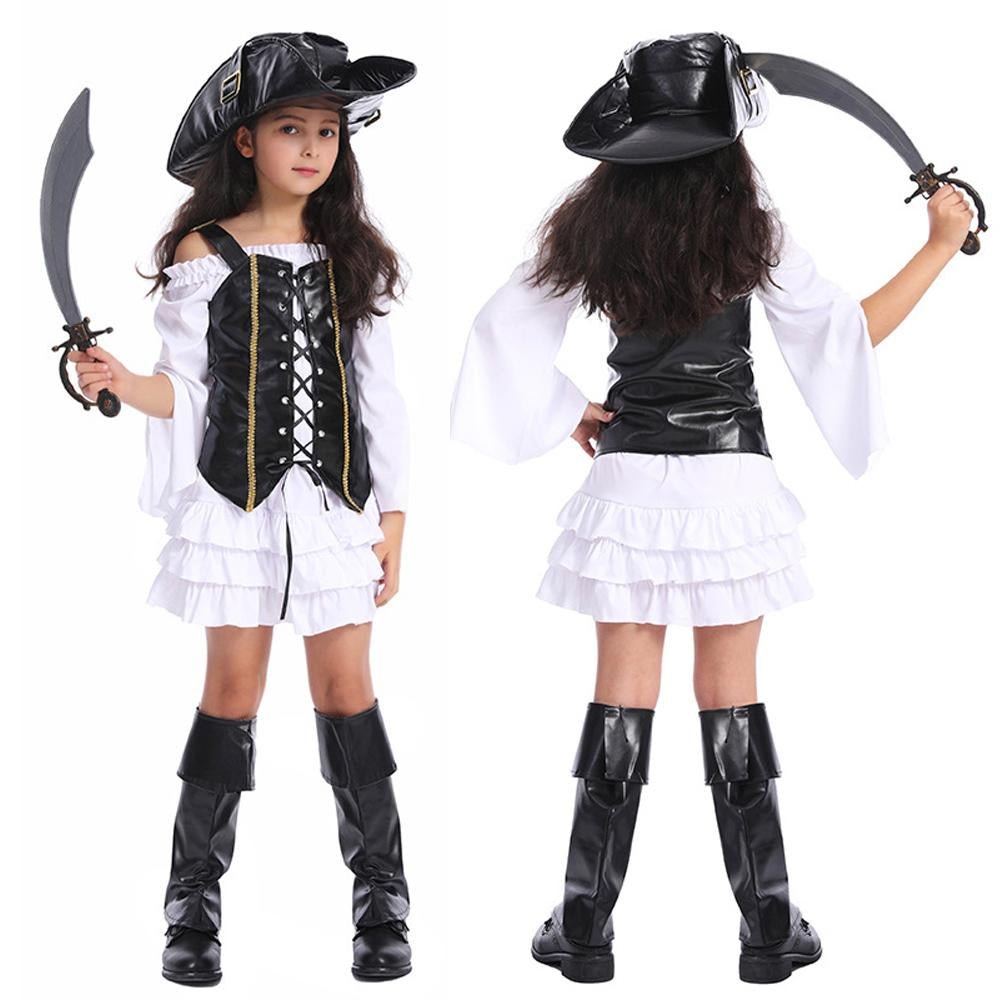 BuyPirate Outfit Cosplay Costume Fancy Dress Halloween For Kids Now Cheaper With 3 - 5 Days Ship - PajamasBuy