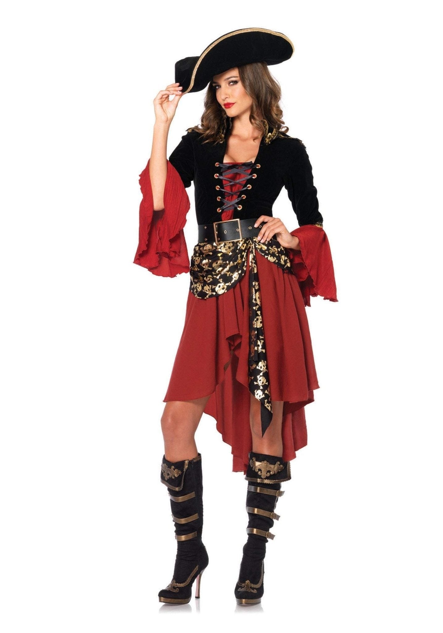 BuyPirate Outfit Costume Female Women Halloween Cosplay Fancy Dress Now Cheaper With 3 - 5 Days Ship - PajamasBuy