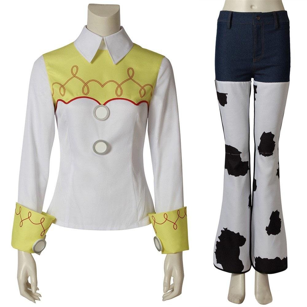 BuyPixar Toy Story 4 Jessie Costume Full Set With Cap Now Cheaper With 3 - 5 Days Ship - PajamasBuy