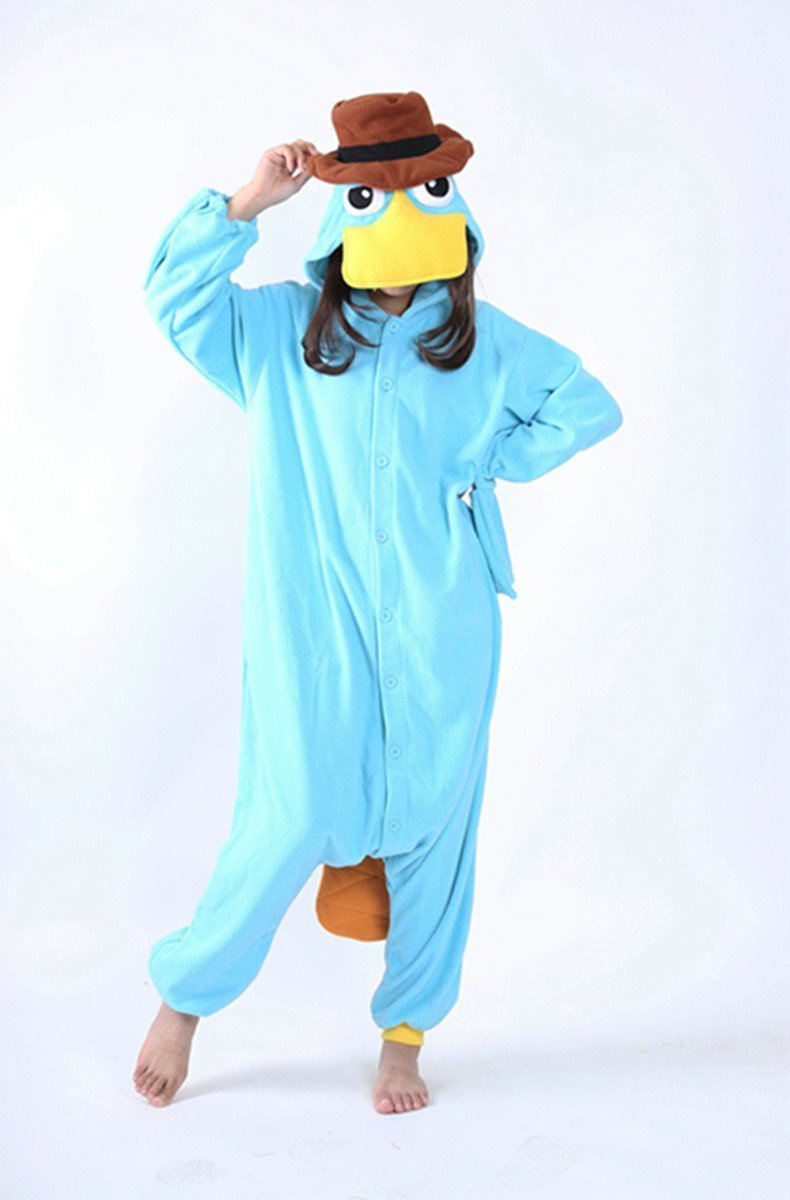 BuyPlatypus Cartoon Animal Onesies Hoodie Kigurumi Pajamas Now Cheaper With 3 - 5 Days Ship - PajamasBuy