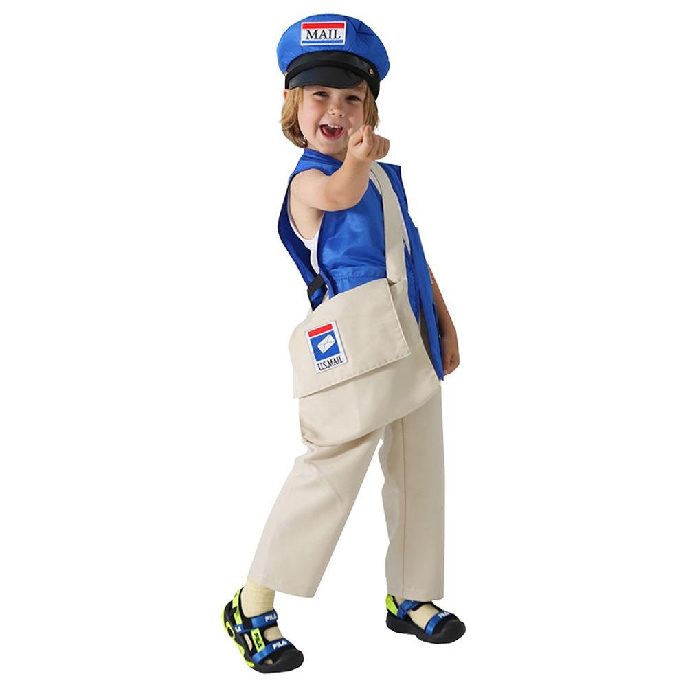 BuyPostman Courier Uniform Kids Party Suit Cosplay Costumes Halloween Now Cheaper With 3 - 5 Days Ship - PajamasBuy