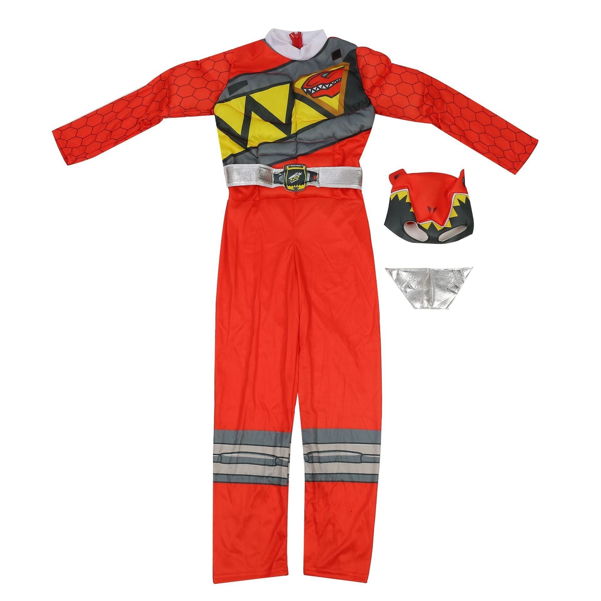 BuyPower Rangers Costume For Boys Red Dino Charge Halloween Outfits Now Cheaper With 3 - 5 Days Ship - PajamasBuy