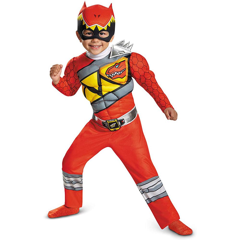 BuyPower Rangers Costume For Boys Red Dino Charge Halloween Outfits Now Cheaper With 3 - 5 Days Ship - PajamasBuy