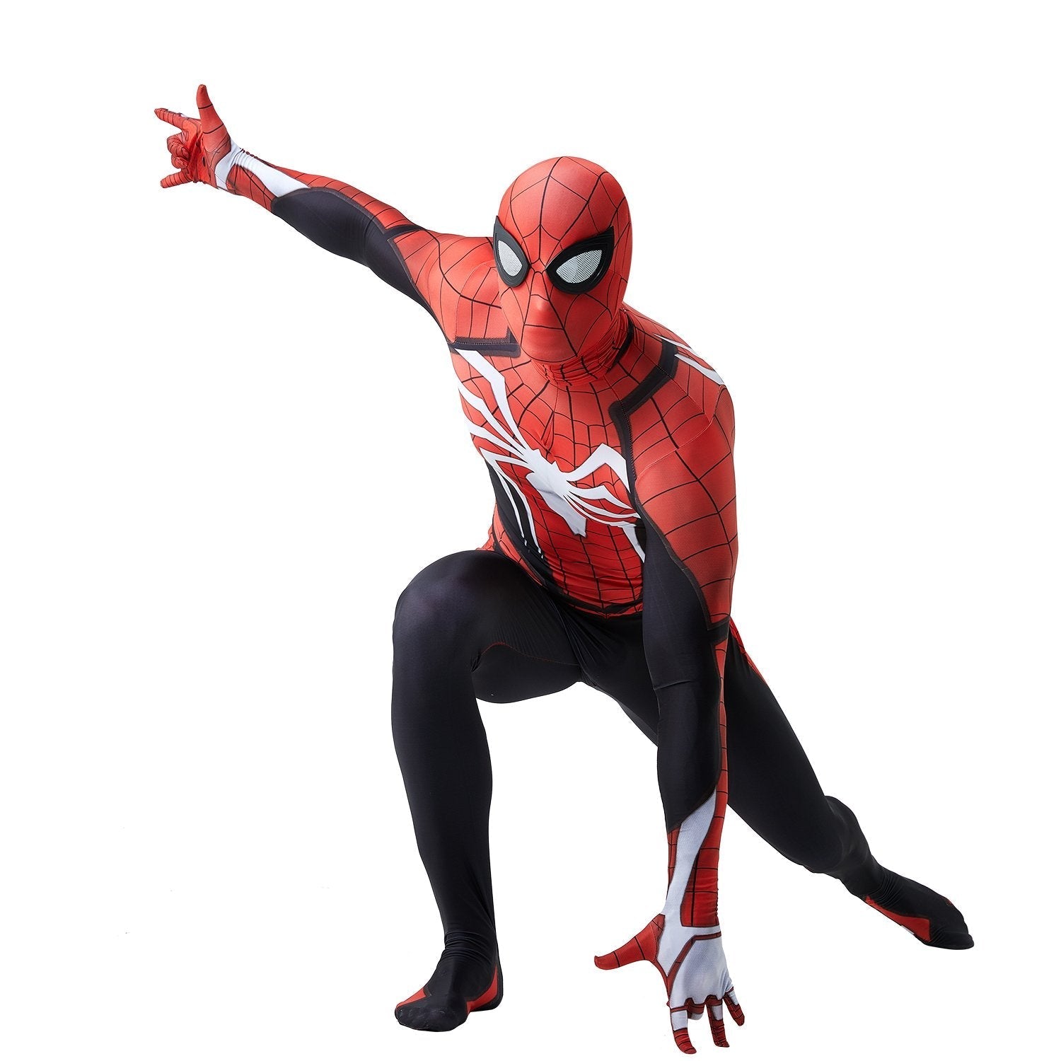 BuyPS4 Spider - Man Game Tight Jumpsuit Cosplay Costume for Adults and Kids Now Cheaper With 3 - 5 Days Ship - PajamasBuy