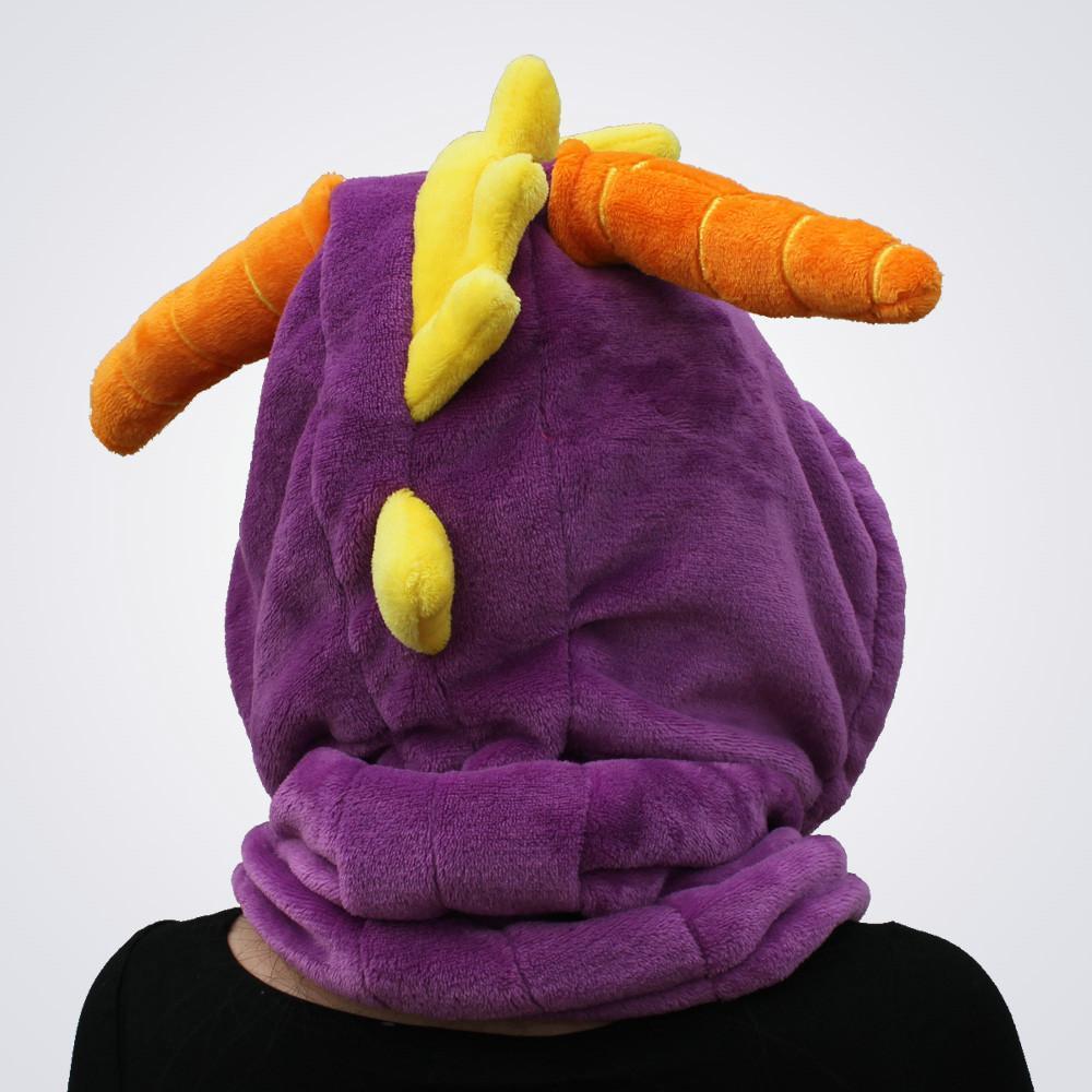 BuyPurple Royal Dragon Spyro The Dragon Kigurumi Neck warmer Hood Now Cheaper With 3 - 5 Days Ship - PajamasBuy