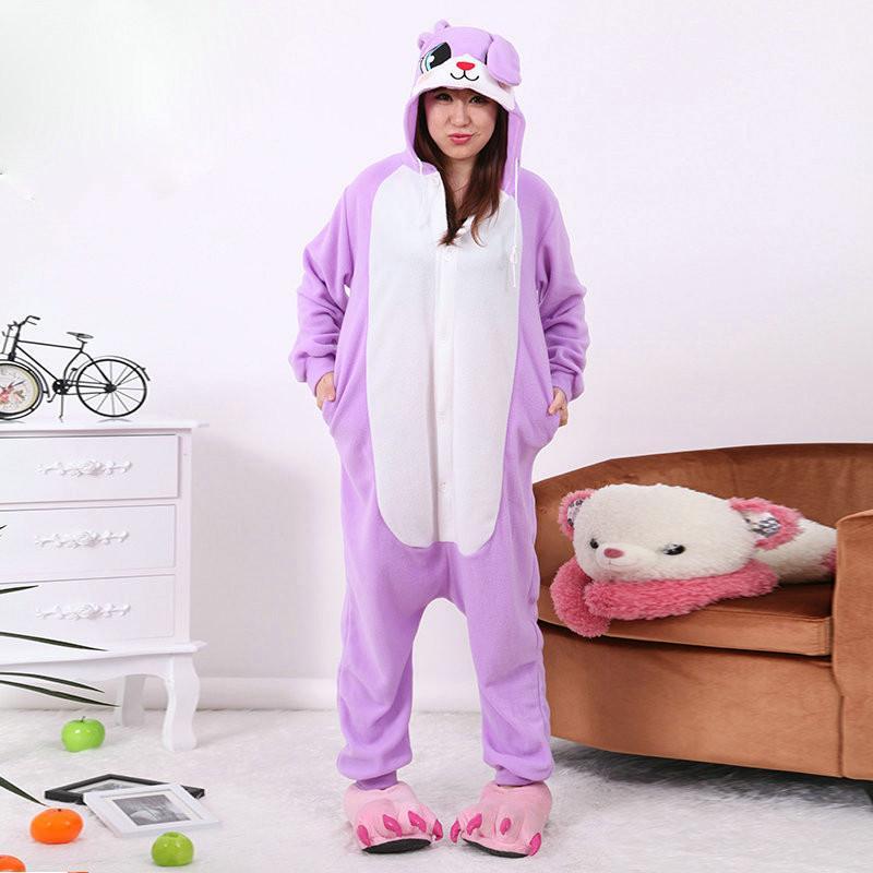 BuyRabbit Kigurumi Pajamas Animal Hoodie Bunny Easter Costume Onesies Now Cheaper With 3 - 5 Days Ship - PajamasBuy