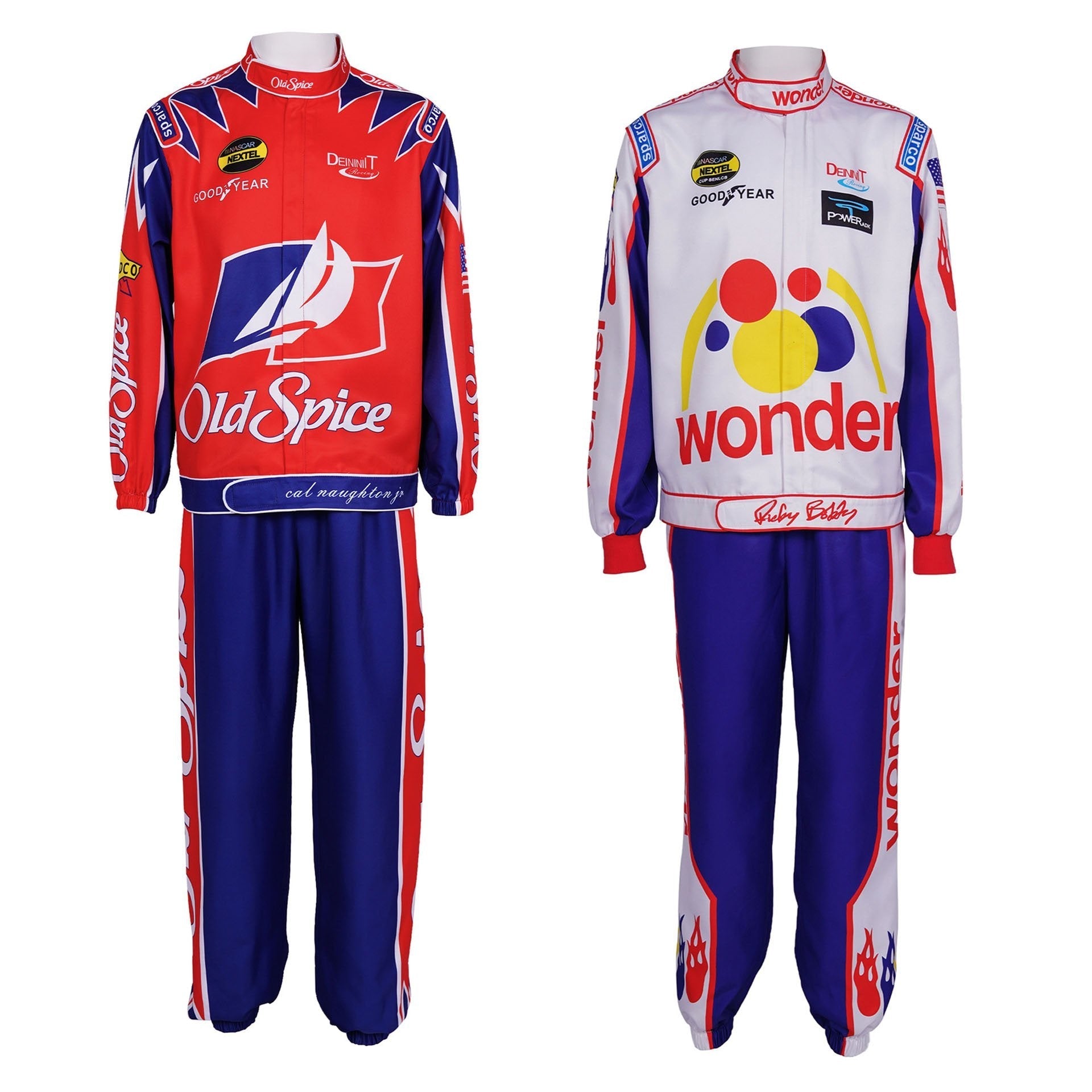 BuyRicky Bobby Racing Costume Adult Talladega Nights Halloween Cosplay Suit Now Cheaper With 3 - 5 Days Ship - PajamasBuy