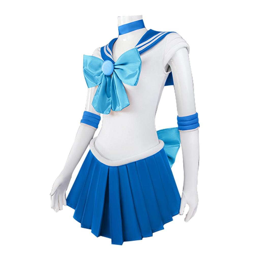 BuySailor Moon Mizuno Ami Costume Uniform Dress Outfits Suit Cosplay Halloween Now Cheaper With 3 - 5 Days Ship - PajamasBuy