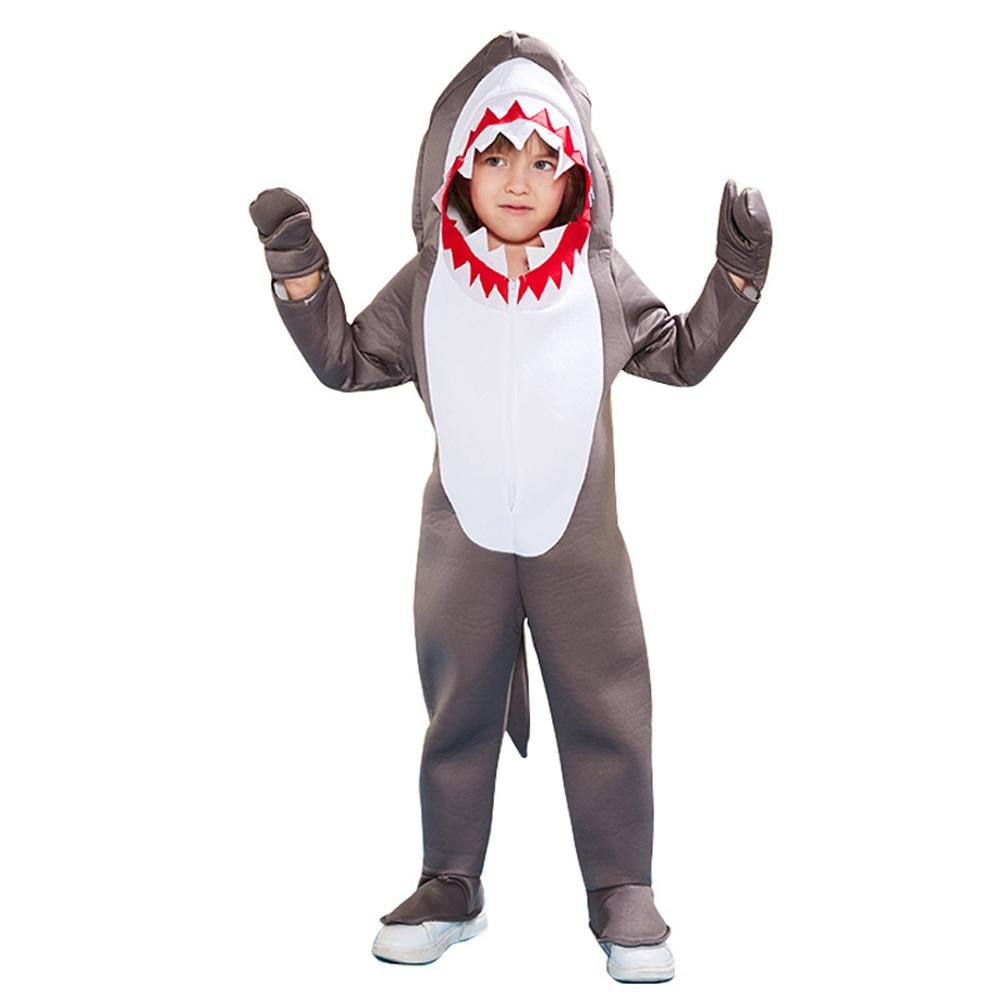 BuySea Life Shark Child Jumpsuit Costume Party kids Cosplay Halloween Now Cheaper With 3 - 5 Days Ship - PajamasBuy