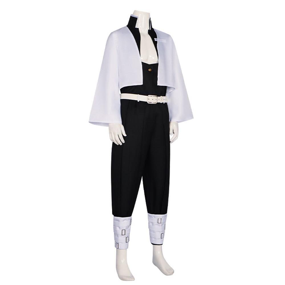 Shinazugawa Sanemi Demon Slayer Kimetsu no Yaiba Cosplay Costume Halloween Carnival Party Suit - Pajamasbuy