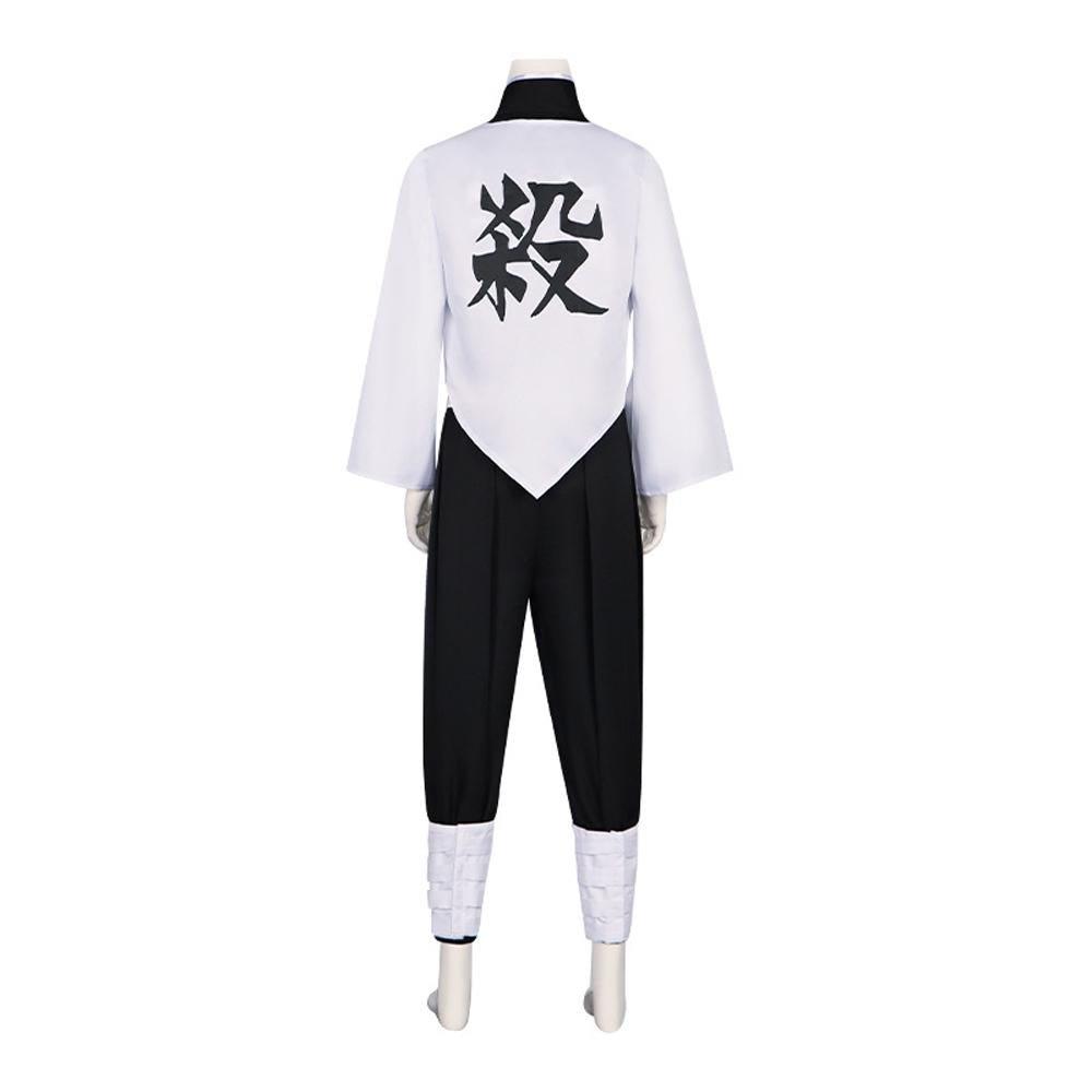 Shinazugawa Sanemi Demon Slayer Kimetsu no Yaiba Cosplay Costume Halloween Carnival Party Suit - Pajamasbuy