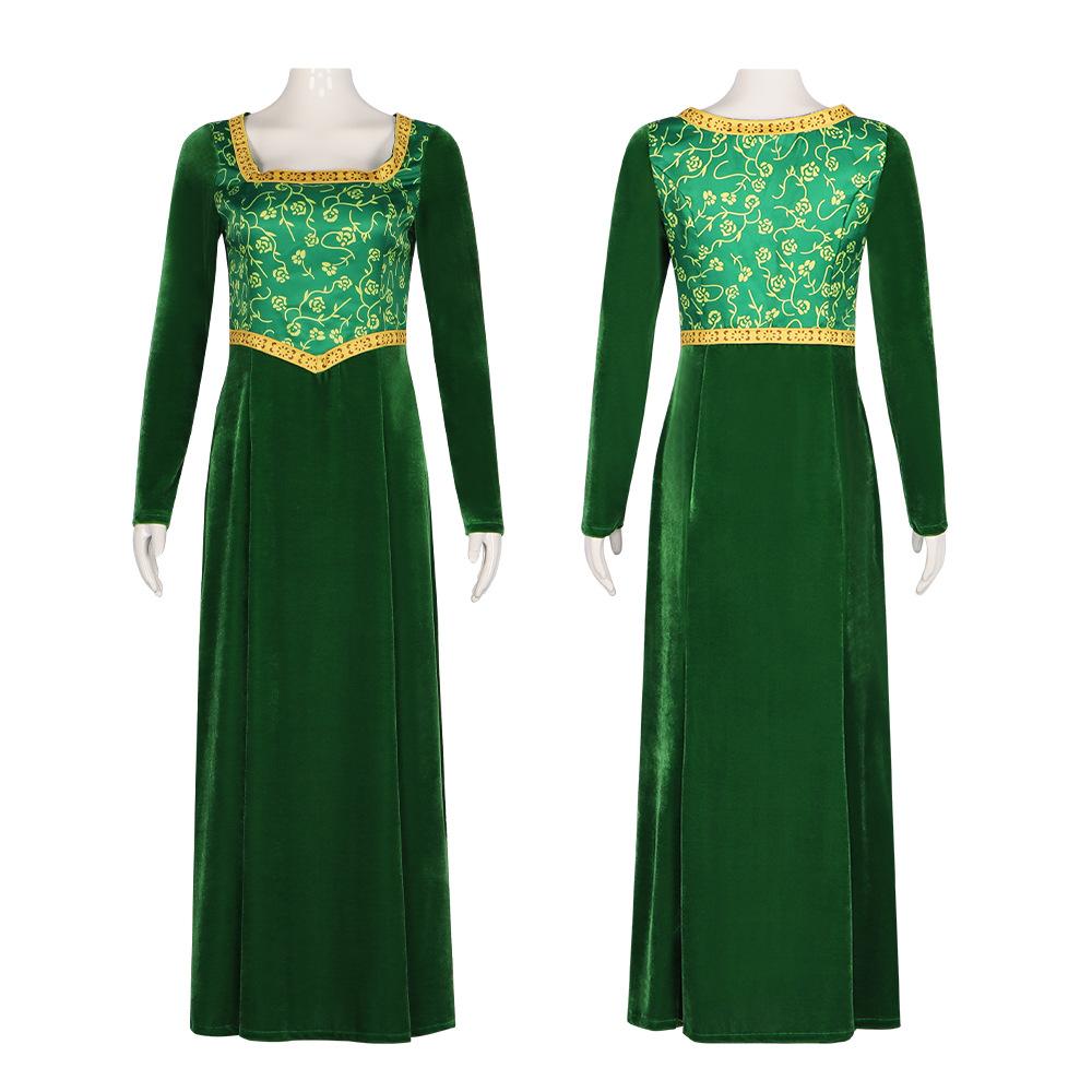 BuyShrek - Fiona Princess Dress Outfits Cosplay Costume Halloween Carnival Suit Now Cheaper With 3 - 5 Days Ship - PajamasBuy