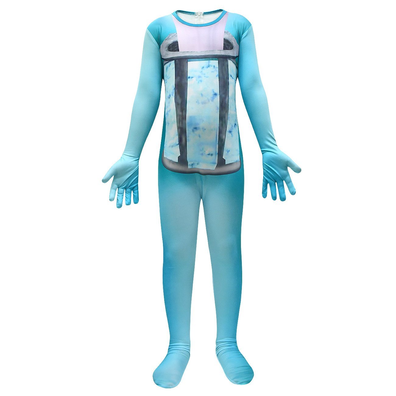 BuySkibidi Toilet Blue Jumpsuit Titan Tv man Cosplay Costume For Kids Now Cheaper With 3 - 5 Days Ship - PajamasBuy