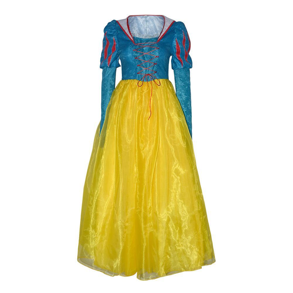 Snow White Princess Dress Cosplay Costume Carnival For Adult - Pajamasbuy