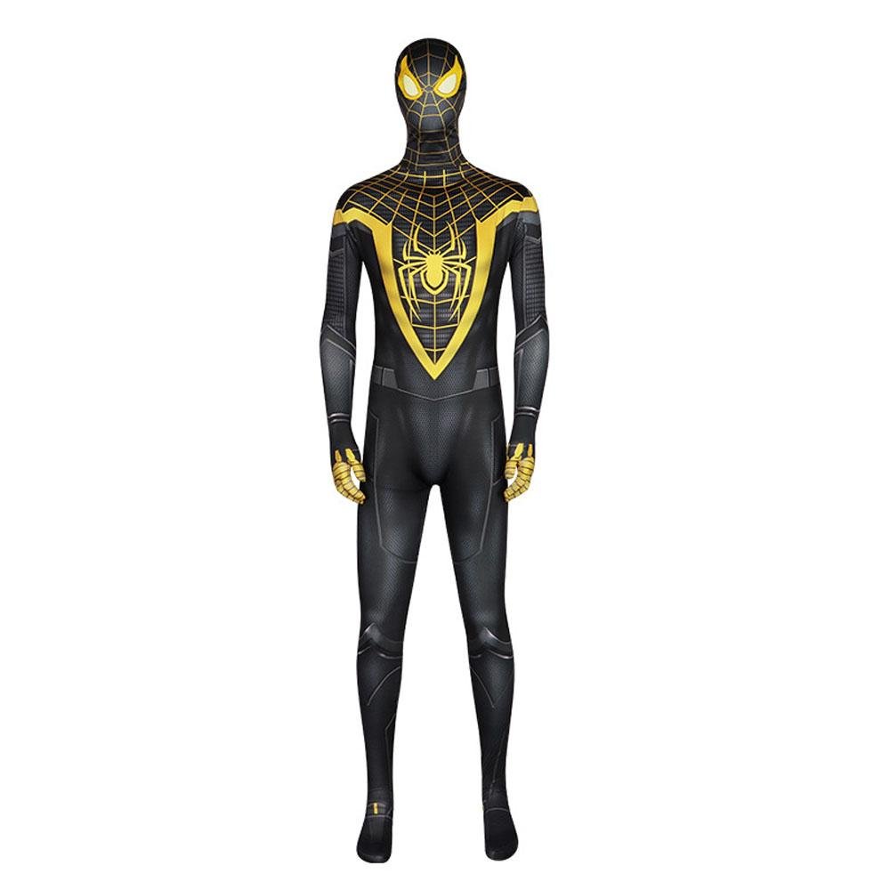 BuySpider - Man 2099 PS5 Comics Miles Morales Jumpsuit Halloween Cosplay Costume Bodysuit Now Cheaper With 3 - 5 Days Ship - PajamasBuy