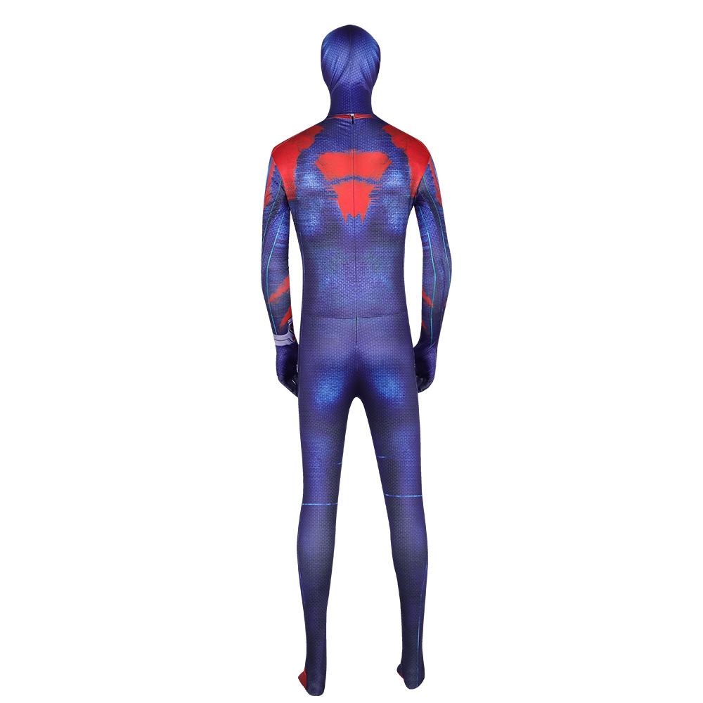 BuySpider Man Across the Spider Verse Miguel O'Hara Zentai Cosplay Costume Outfits Halloween Carnival Suit Adults Now Cheaper With 3 - 5 Days Ship - PajamasBuy