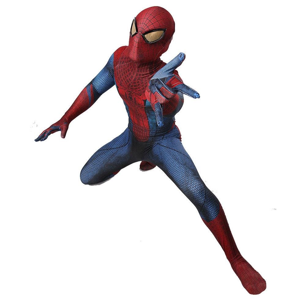 BuySpider - Man Peter B Parker Cosplay Costume Full Set Zentai Jumpsuit Now Cheaper With 3 - 5 Days Ship - PajamasBuy