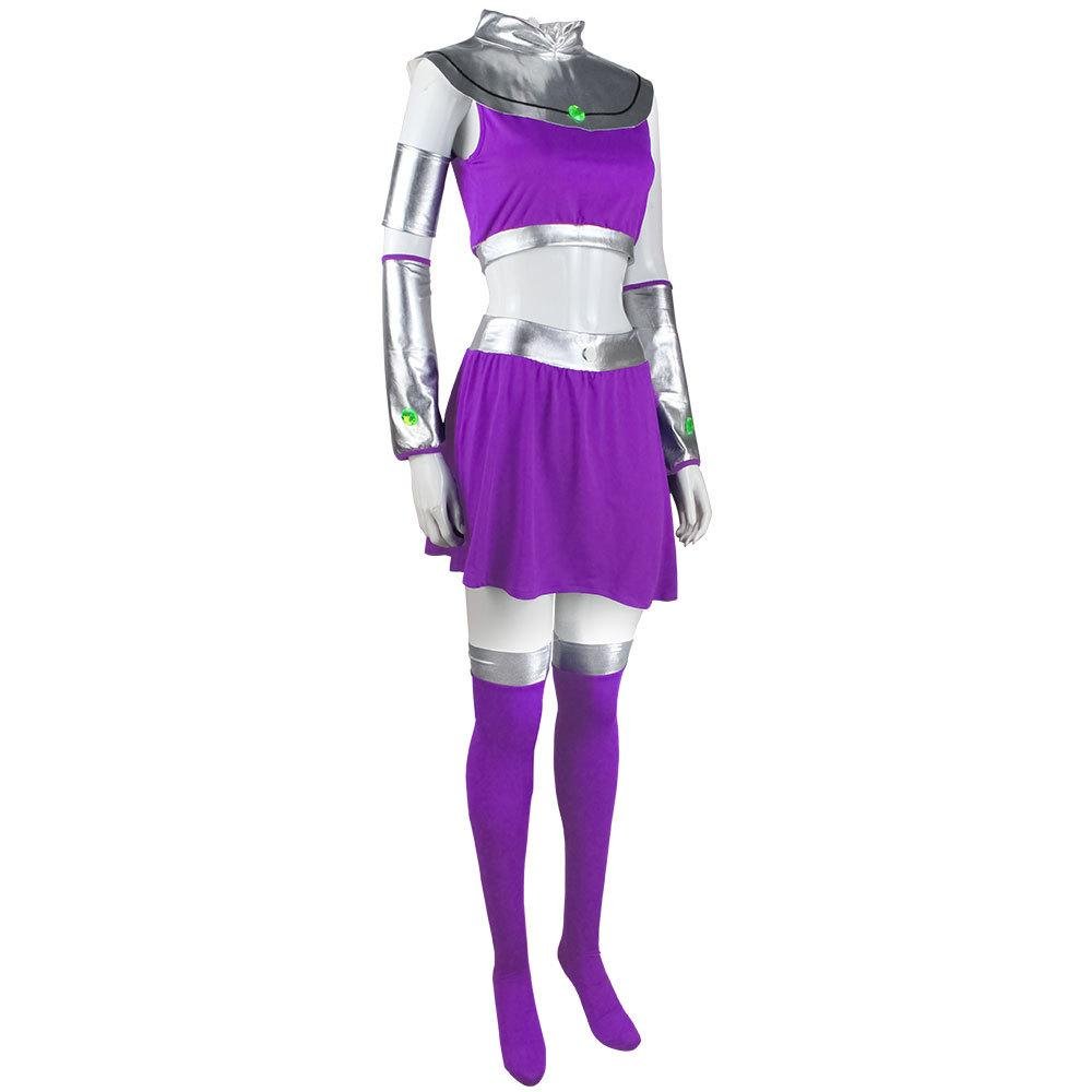 BuyStarfire Costume Teen Titans Cosplay Halloween Now Cheaper With 3 - 5 Days Ship - PajamasBuy