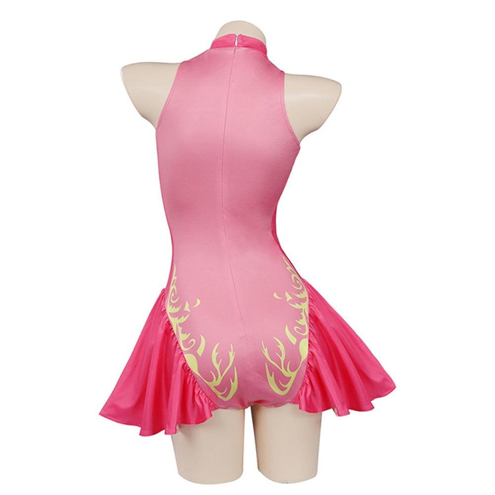 BuySuper Mario Peach Princess Swimsuit Cosplay Costume Swimwear Outfits Now Cheaper With 3 - 5 Days Ship - PajamasBuy