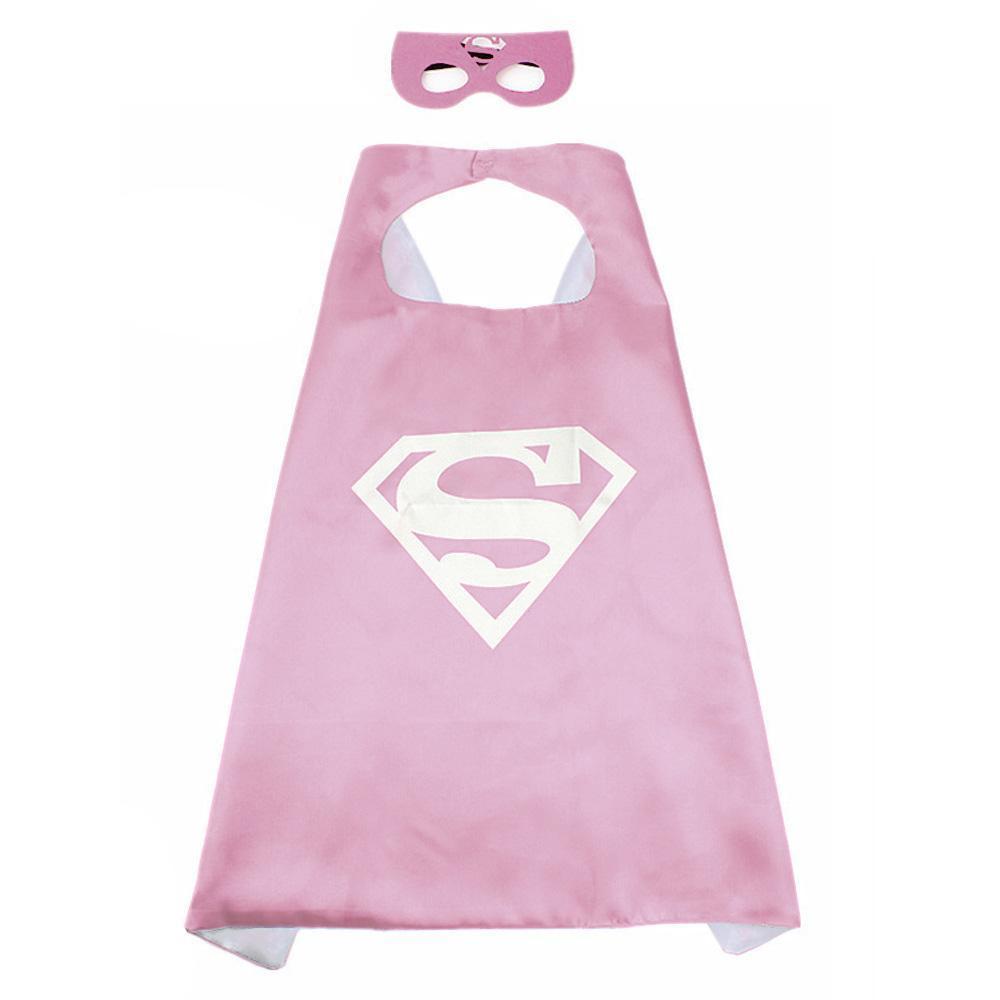 BuySuperman Cape Mask Set Costume Cloak for Children Now Cheaper With 3 - 5 Days Ship - PajamasBuy