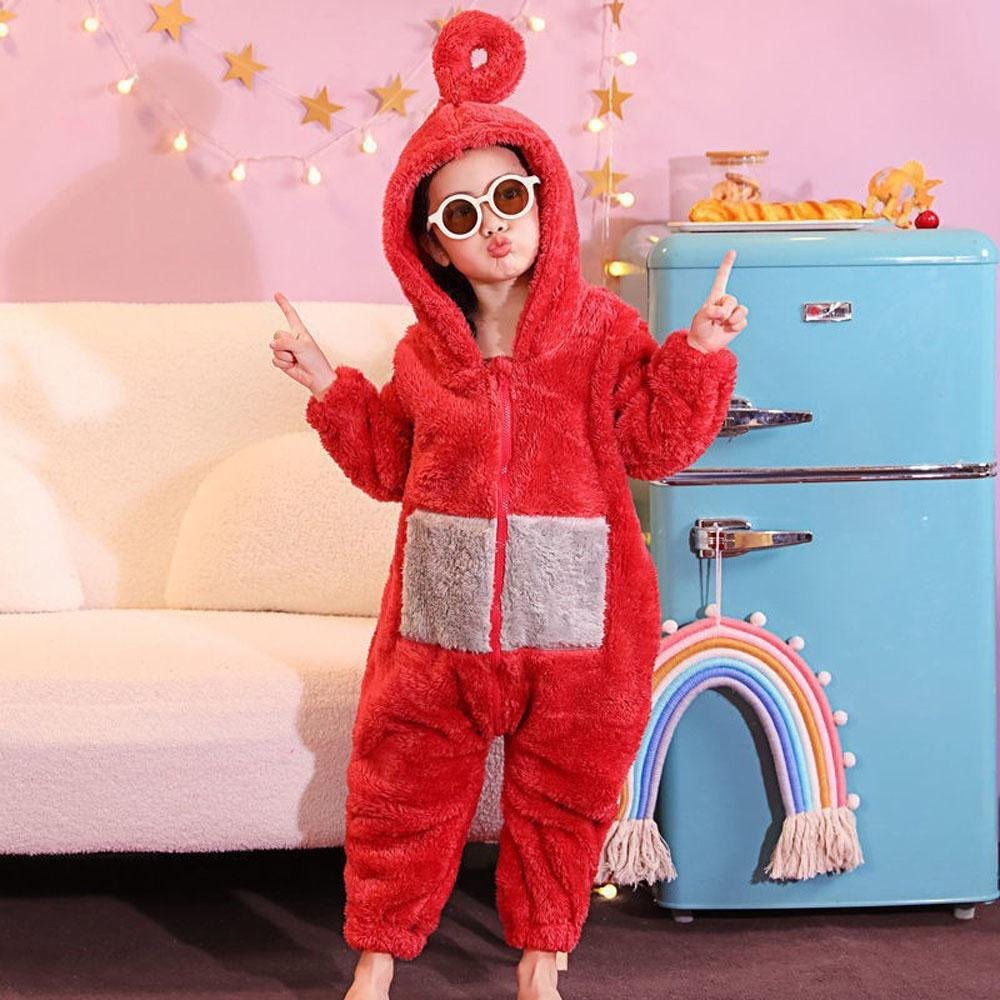 BuyTeletubbies Tinky Winky Dipsy Po Laa Costume Coral Fleece Onesies PajamasFor Kids Adult Now Cheaper With 3 - 5 Days Ship - PajamasBuy