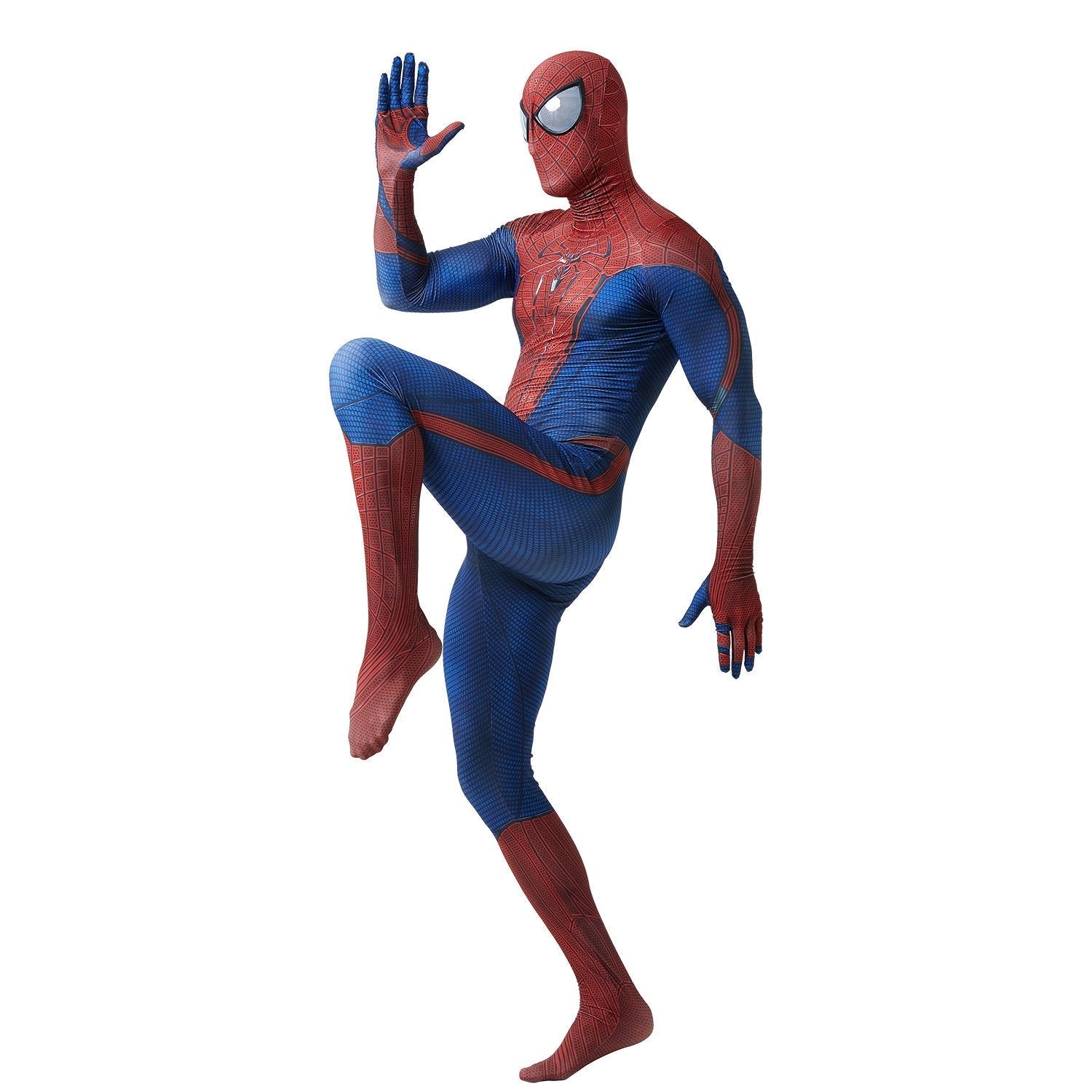 BuyThe Amazing Spider - Man Cosplay Jumpsuit with Black Eyes Now Cheaper With 3 - 5 Days Ship - PajamasBuy