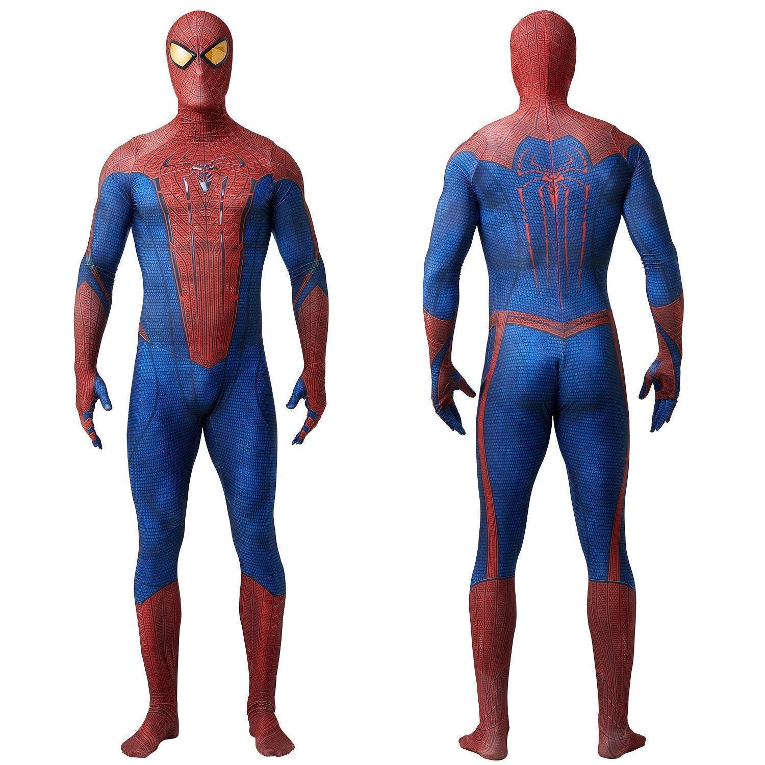 BuyThe Amazing Spider - Man Yellow Eyed Cosplay Jumpsuit for Adults and Kids Now Cheaper With 3 - 5 Days Ship - PajamasBuy