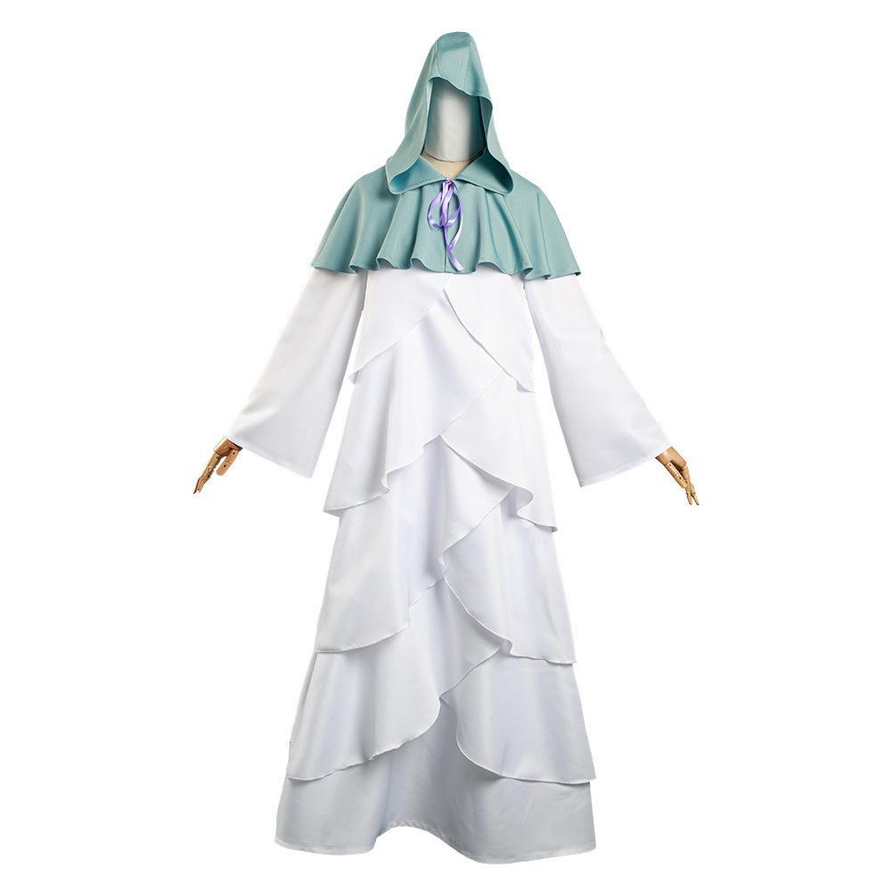 BuyThe Promised Neverland Mujika Cosplay Costume Long Robe Cloak Halloween Cape Carnival Outfit for Adults Now Cheaper With 3 - 5 Days Ship - PajamasBuy