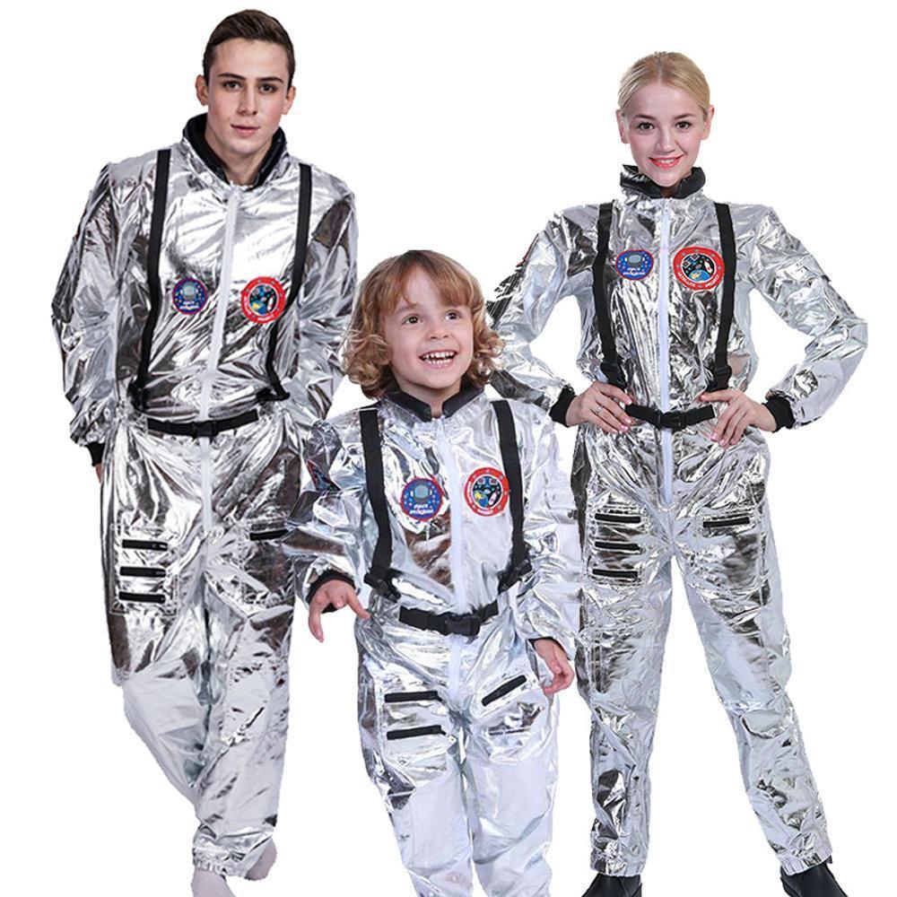 BuyThe Wandering Earth Astronaut Silver Pilot Halloween Cosplay Costume Now Cheaper With 3 - 5 Days Ship - PajamasBuy