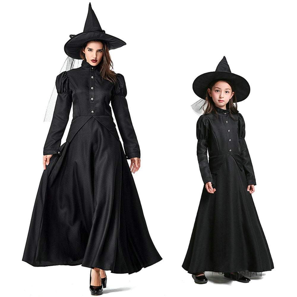 BuyThe Wizard of Oz Halloween Party Witch Family Matching Cosplay Costume Now Cheaper With 3 - 5 Days Ship - PajamasBuy