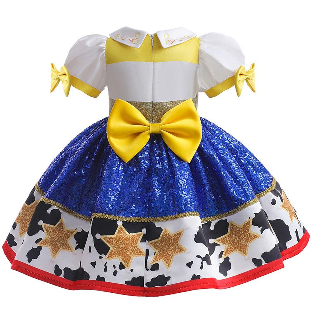 BuyToy Story Jessie Waisted Princess Dress Cosplay Costumes For Kids Now Cheaper With 3 - 5 Days Ship - PajamasBuy