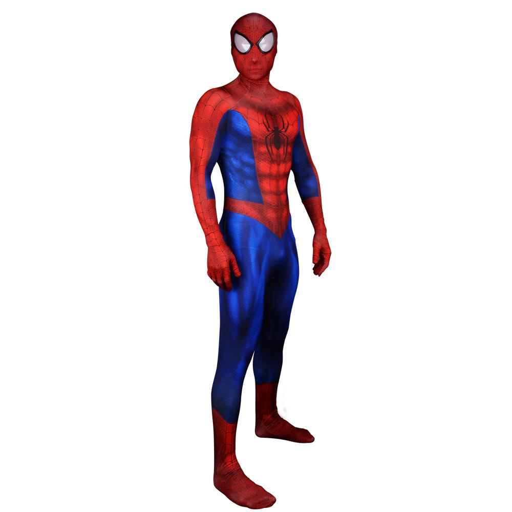 BuyUltimate Spider - Man Peter Parker Muscle Cosplay Costume Zentai bodysuit Adults Kids Now Cheaper With 3 - 5 Days Ship - PajamasBuy