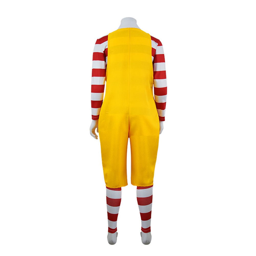 BuyUncle Ronald McDonald's Cos Costume Cosplay Uniform jumpsuits Now Cheaper With 3 - 5 Days Ship - PajamasBuy