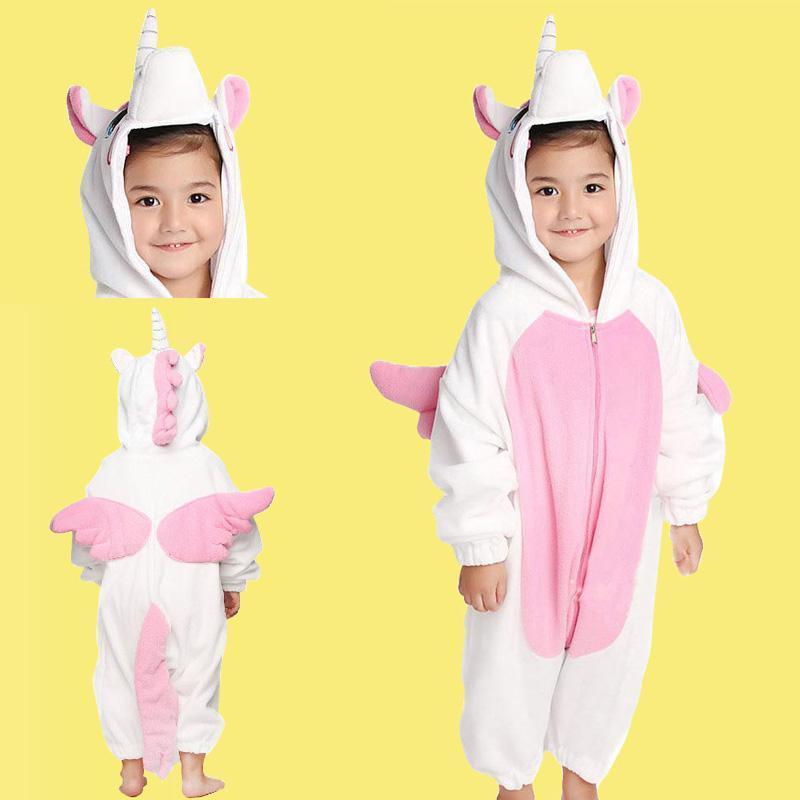 BuyUnicorn Kids Kigurumi Onesies Hoodie Animal Pajamas costume Now Cheaper With 3 - 5 Days Ship - PajamasBuy