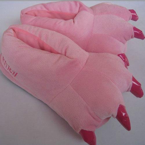 BuyUnisex Animal Pink Stith Cat cosplay Kigurumi fleece slippers shoes Now Cheaper With 3 - 5 Days Ship - PajamasBuy