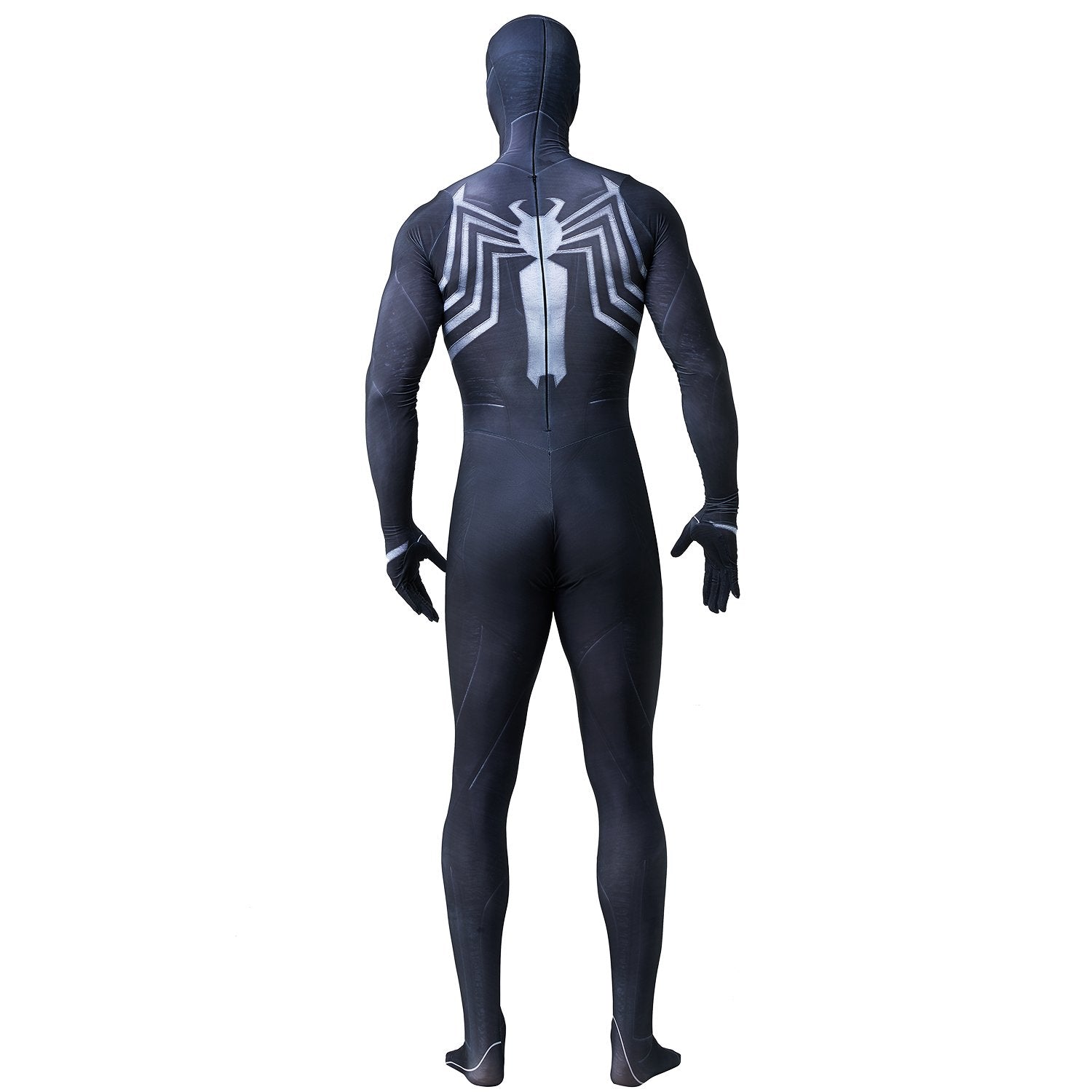 BuyVenom 2 Spider - Man Black Tight Jumpsuit Costume for Adults and Kids Now Cheaper With 3 - 5 Days Ship - PajamasBuy