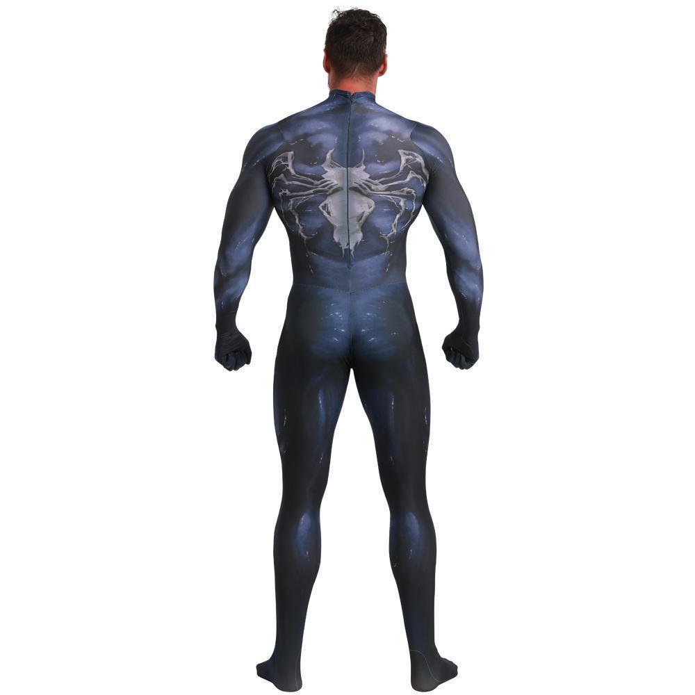 BuyVenom Eddie Brock Spider - Man Cosplay Costume Zentai Jumpsuit Adult kids All Size Now Cheaper With 3 - 5 Days Ship - PajamasBuy