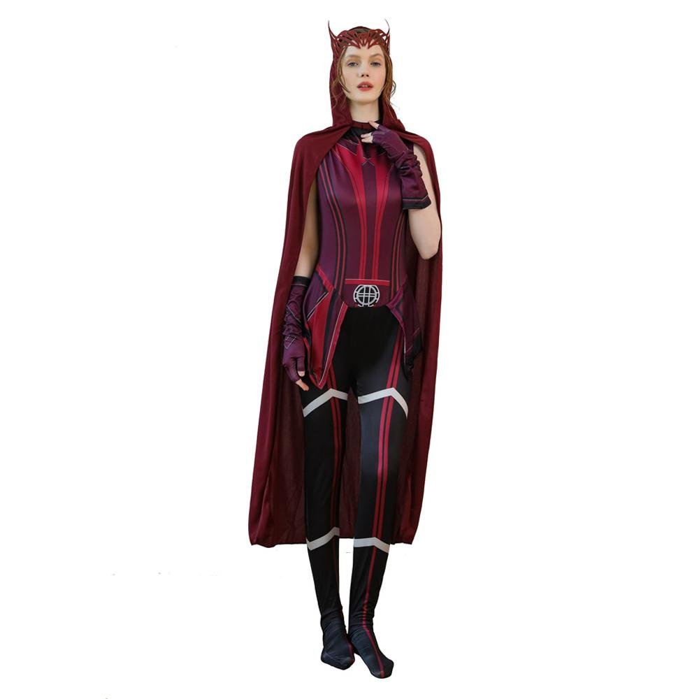 BuyWanda Scarlet Witch Hero Costume for Women Now Cheaper With 3 - 5 Days Ship - PajamasBuy