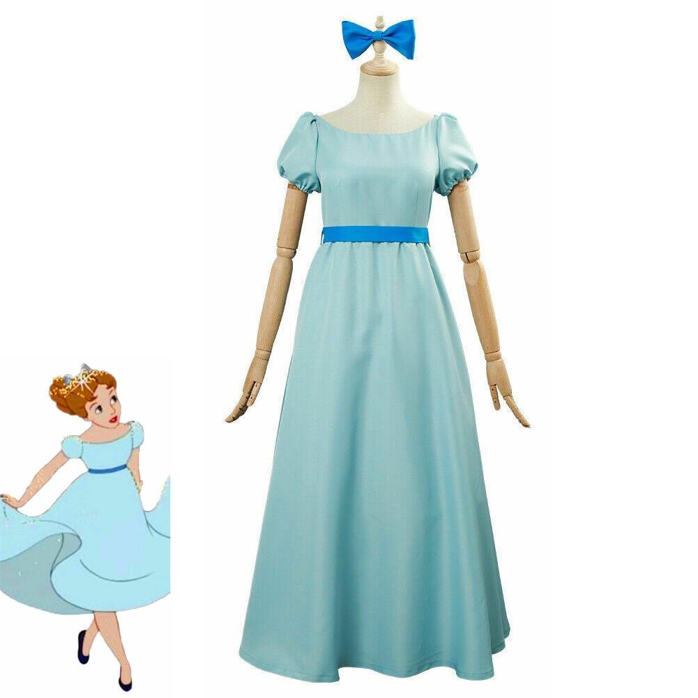 BuyWendy Darling Peter Pan Cosplay Costume Princess Dress for Women Now Cheaper With 3 - 5 Days Ship - PajamasBuy