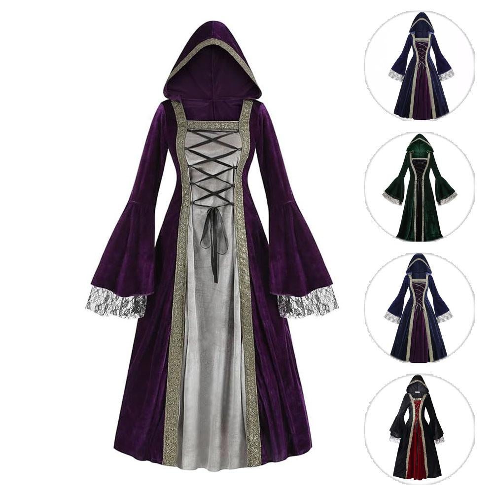 BuyWomens Medieval Renaissance Costume Plus Size Medieval Role Play Dress Now Cheaper With 3 - 5 Days Ship - PajamasBuy