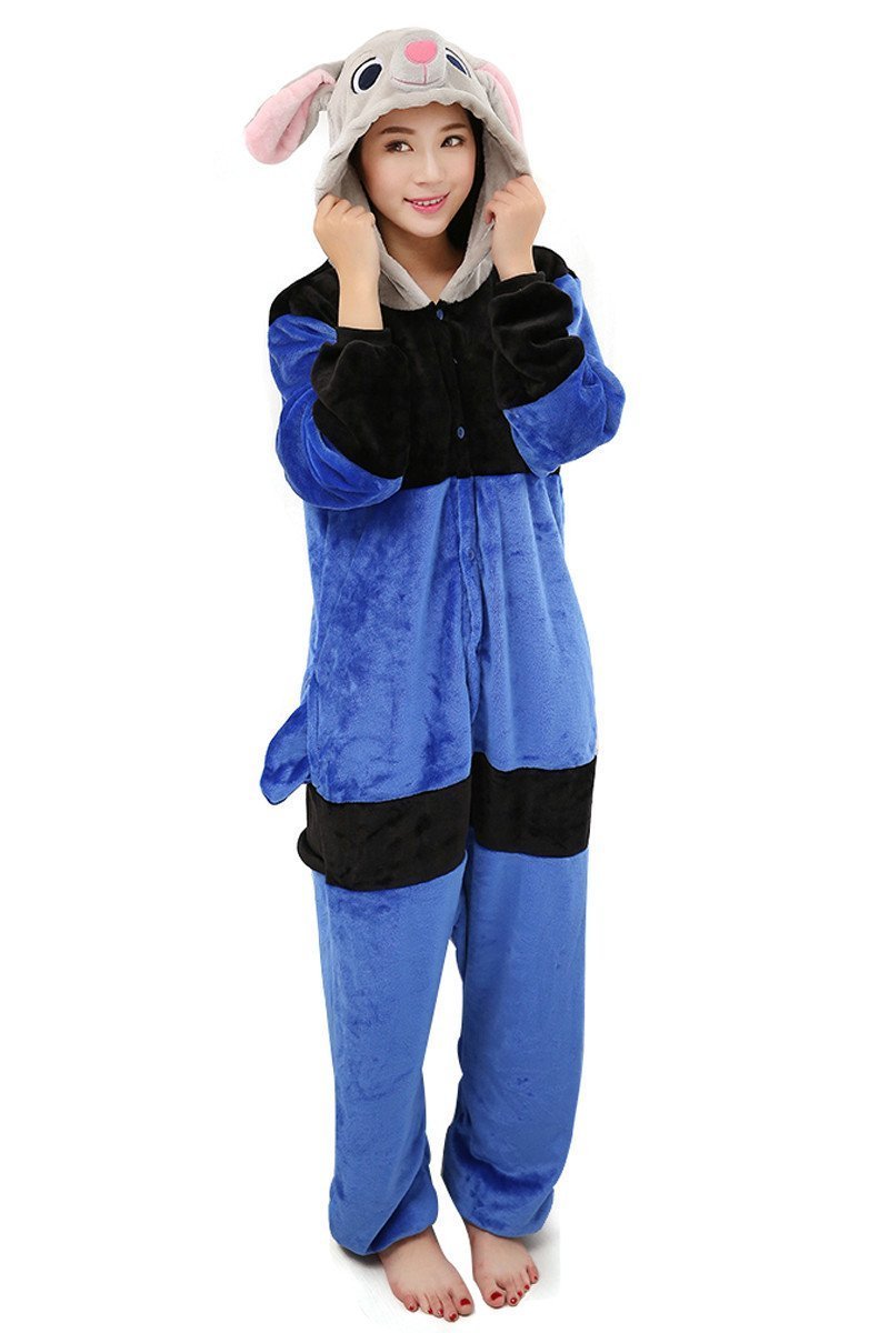 BuyZootopia Judy Kigurumi Onesies Gift Animal Costume Pajamas Now Cheaper With 3 - 5 Days Ship - PajamasBuy